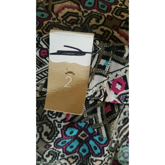 Maurices Semi Sheer Chiffon Asymmetrical Skirt Plus Size 0X 2X New - Picture 6 of 6